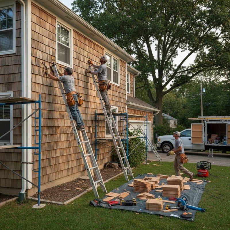 Shiplap Siding Repair